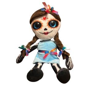 Day of the Dead XOXO Plush Doll Deborah Wishpets Plush Skeleton Halloween